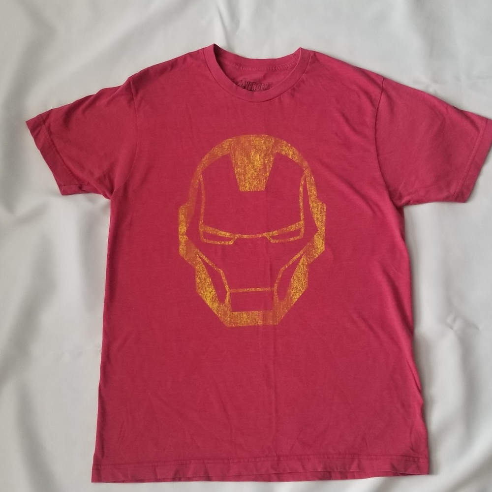 Mens Avengers Marvel Iron Man T-shirt Size Medium